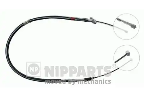 жило за ръчна спирачка NIPPARTS J16288