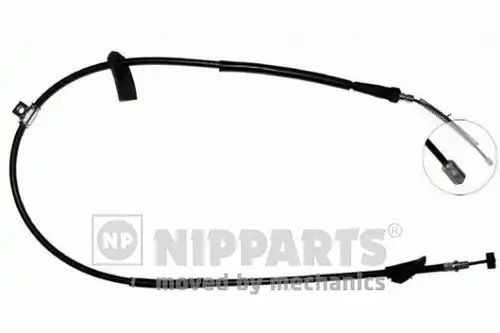 жило за ръчна спирачка NIPPARTS J17768