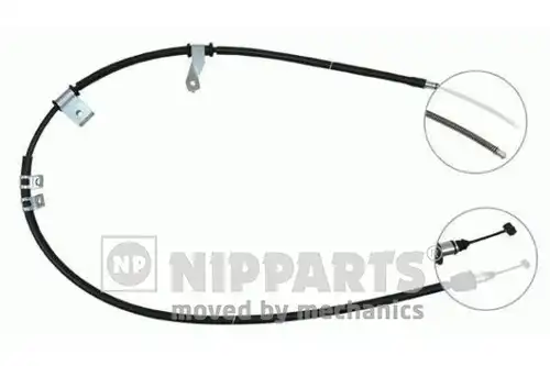 жило за ръчна спирачка NIPPARTS J19168