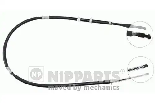 жило за ръчна спирачка NIPPARTS J19568