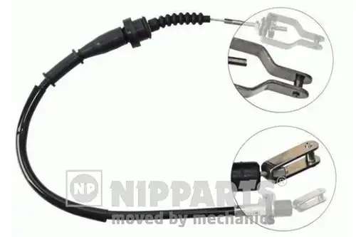 въжен механизъм, задействане на съединителя NIPPARTS J22740