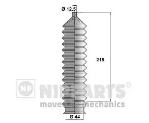 комплект маншон, кормилно управление NIPPARTS J2840300