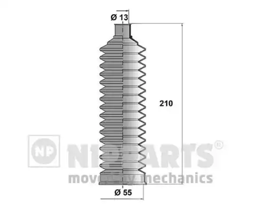 комплект маншон, кормилно управление NIPPARTS J2842003