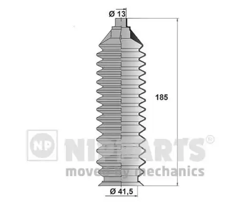 комплект маншон, кормилно управление NIPPARTS J2843007