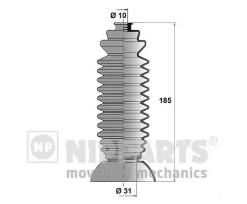 комплект маншон, кормилно управление NIPPARTS J2847005