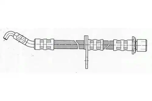 спирачен маркуч NIPPARTS J3706021