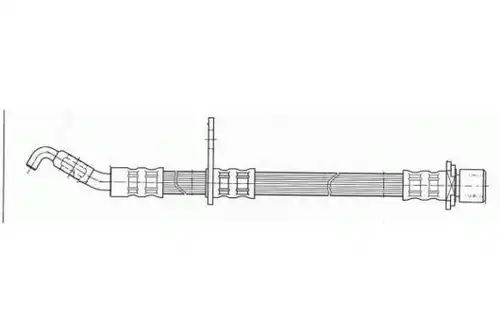 спирачен маркуч NIPPARTS J3706029