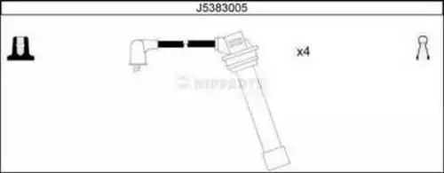 комплект запалителеи кабели NIPPARTS J5383005