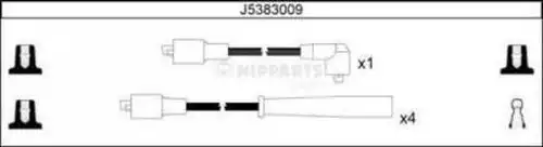 комплект запалителеи кабели NIPPARTS J5383009