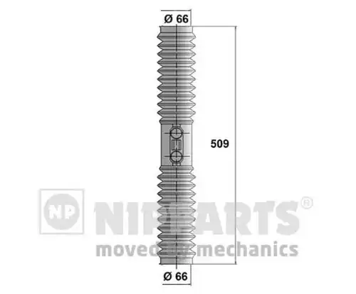 комплект маншон, кормилно управление NIPPARTS N2840906