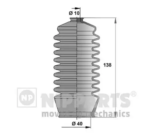 комплект маншон, кормилно управление NIPPARTS N2842033