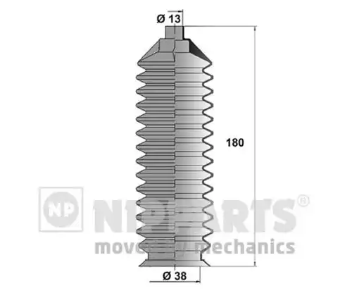 комплект маншон, кормилно управление NIPPARTS N2843023