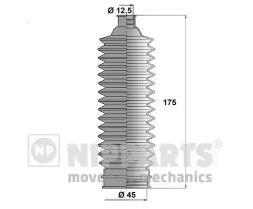 комплект маншон, кормилно управление NIPPARTS N2844023