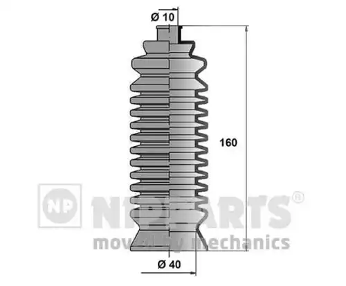 комплект маншон, кормилно управление NIPPARTS N2847011