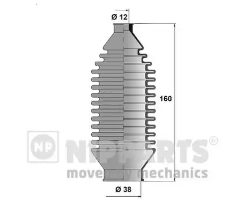 комплект маншон, кормилно управление NIPPARTS N2848003