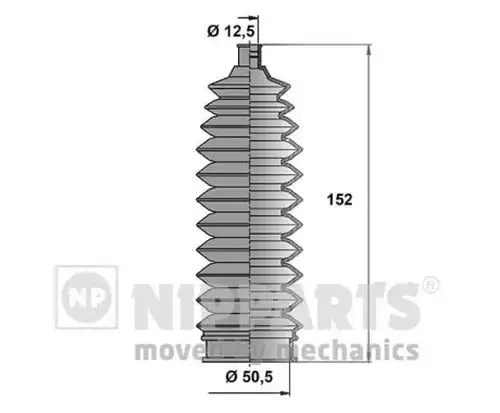 комплект маншон, кормилно управление NIPPARTS N2848004