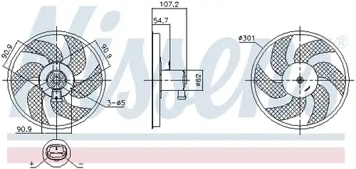  NISSENS 850084