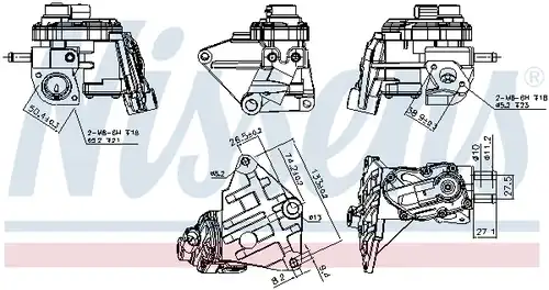 AGR-Клапан NISSENS 98348