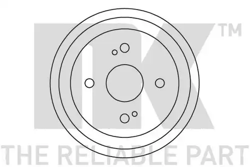 спирачен барабан NK 259906