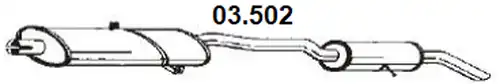 крайно гърне Novak 03.502