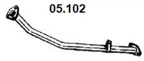 изпускателна тръба Novak 05.102
