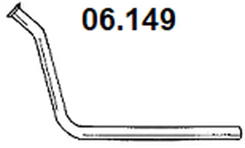 изпускателна тръба Novak 06.149