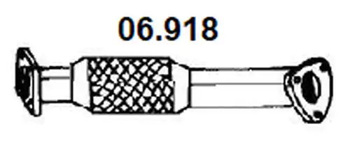 изпускателна тръба Novak 06.918