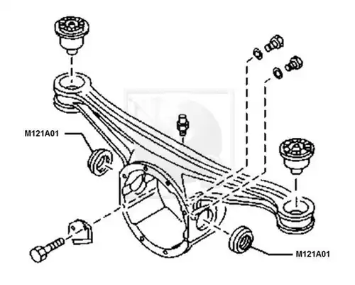 семеринг, диференциал NPS M121A01