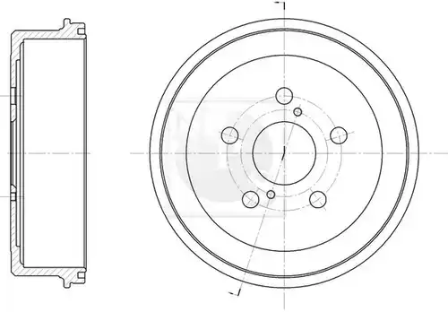 спирачен барабан NPS T340A06