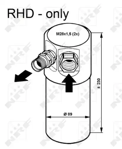 изсушител, климатизация NRF 33082