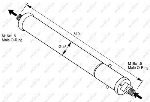 изсушител, климатизация NRF 33100