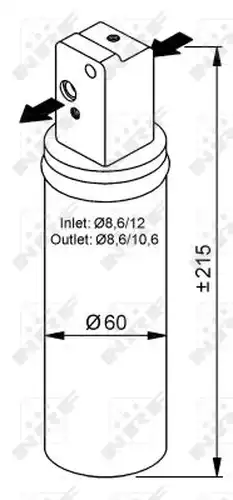 изсушител, климатизация NRF 33139