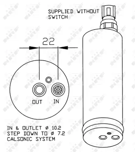 изсушител, климатизация NRF 33181