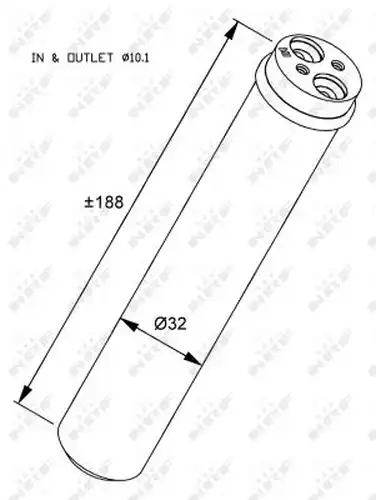 изсушител, климатизация NRF 33284