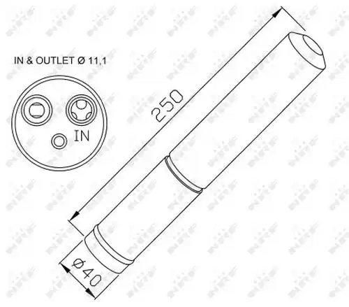 изсушител, климатизация NRF 33295