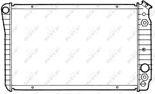 воден радиатор NRF 50322