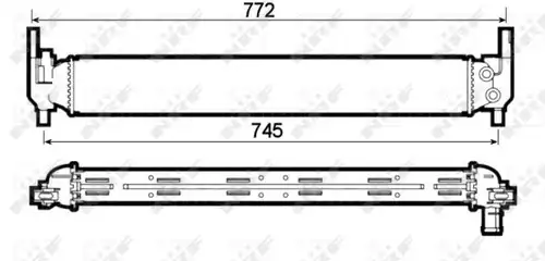 воден радиатор NRF 53126