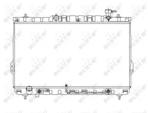 воден радиатор NRF 53646