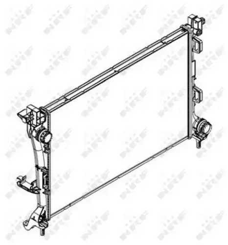 воден радиатор NRF 58427