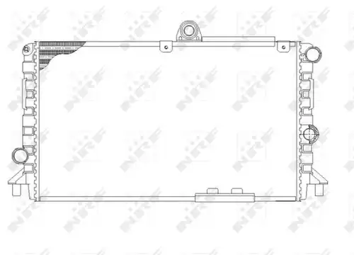 воден радиатор NRF 58809