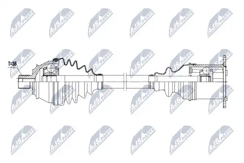 полуоска NTY NPW-AU-021