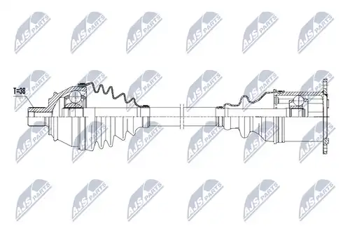 полуоска NTY NPW-AU-023