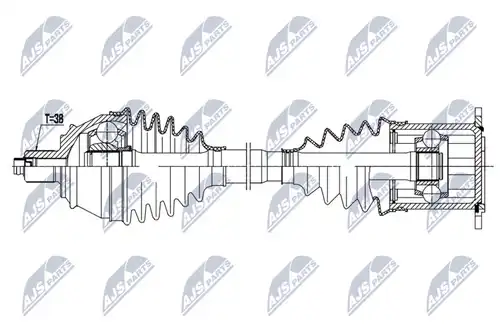 полуоска NTY NPW-AU-033