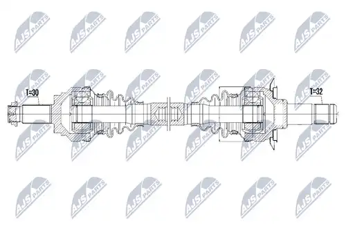 полуоска NTY NPW-BM-042