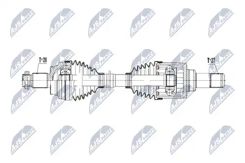 полуоска NTY NPW-BM-054