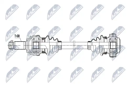 полуоска NTY NPW-BM-073