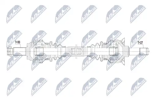 полуоска NTY NPW-BM-099