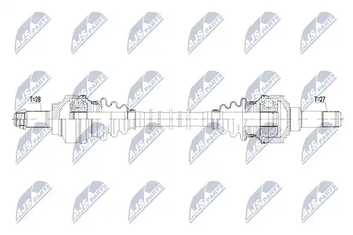 полуоска NTY NPW-BM-113