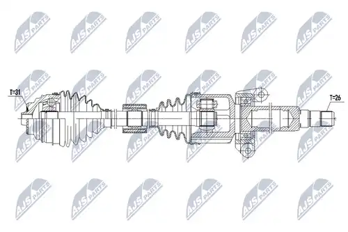 полуоска NTY NPW-BM-141