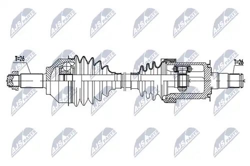 полуоска NTY NPW-BM-161